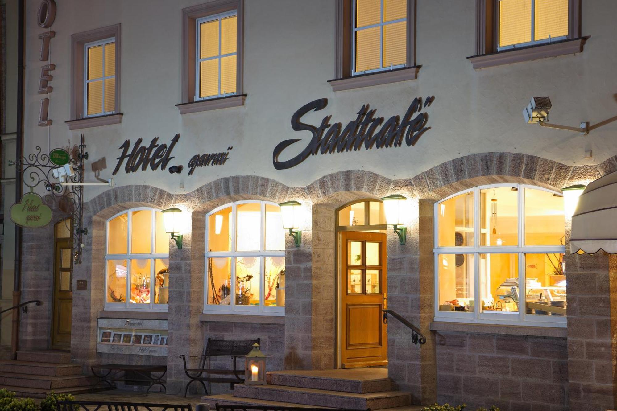 Stadtcafé Hotel garni Hammelburg Exterior foto